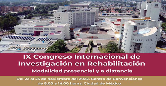 IX Congreso Internacional de Investigación en Rehabilitación